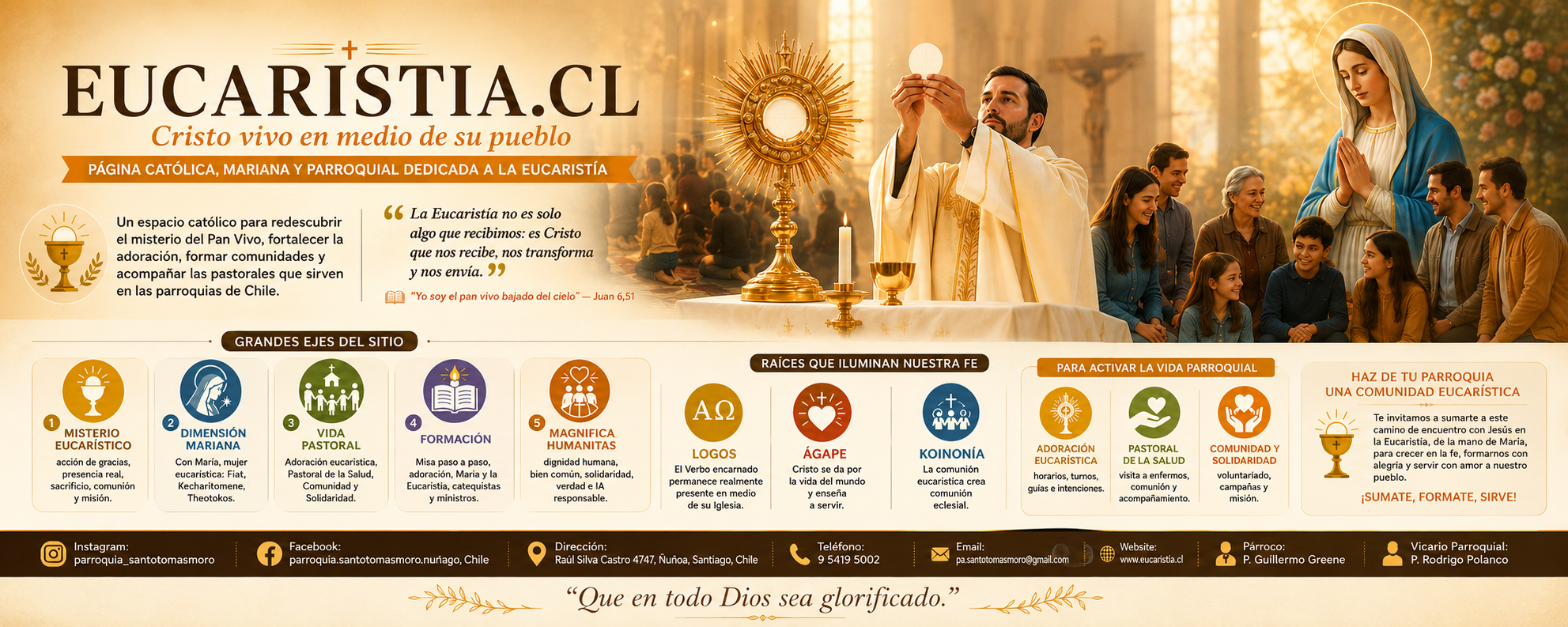 Eucaristía.cl Banner
